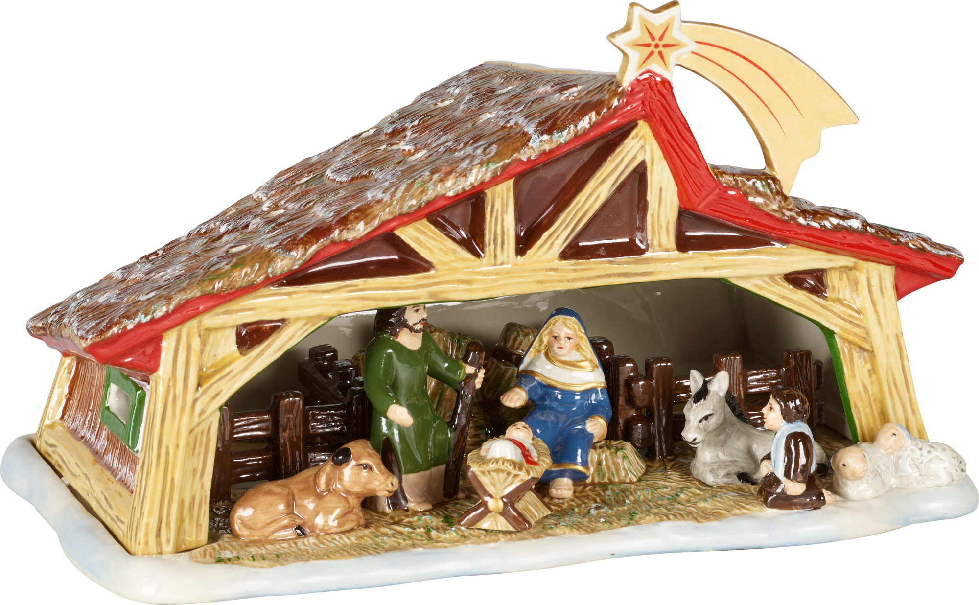 Decoratiune Villeroy & Boch Christmas Toys Memory Nativity 27x16cm sensodays.ro