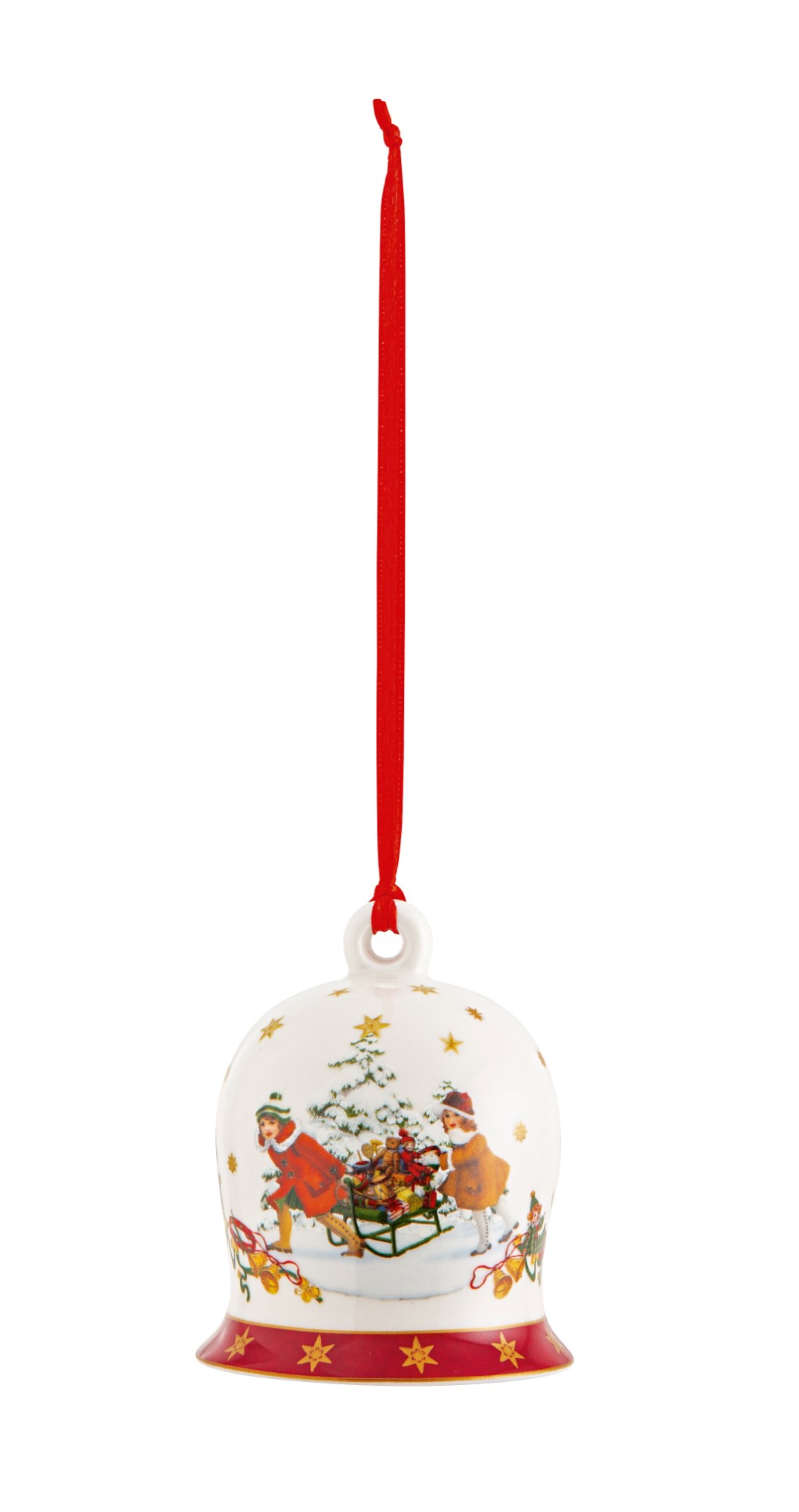 Decoratiune brad Villeroy & Boch Annual Christmas Edition Bell 2021 6cm sensodays.ro