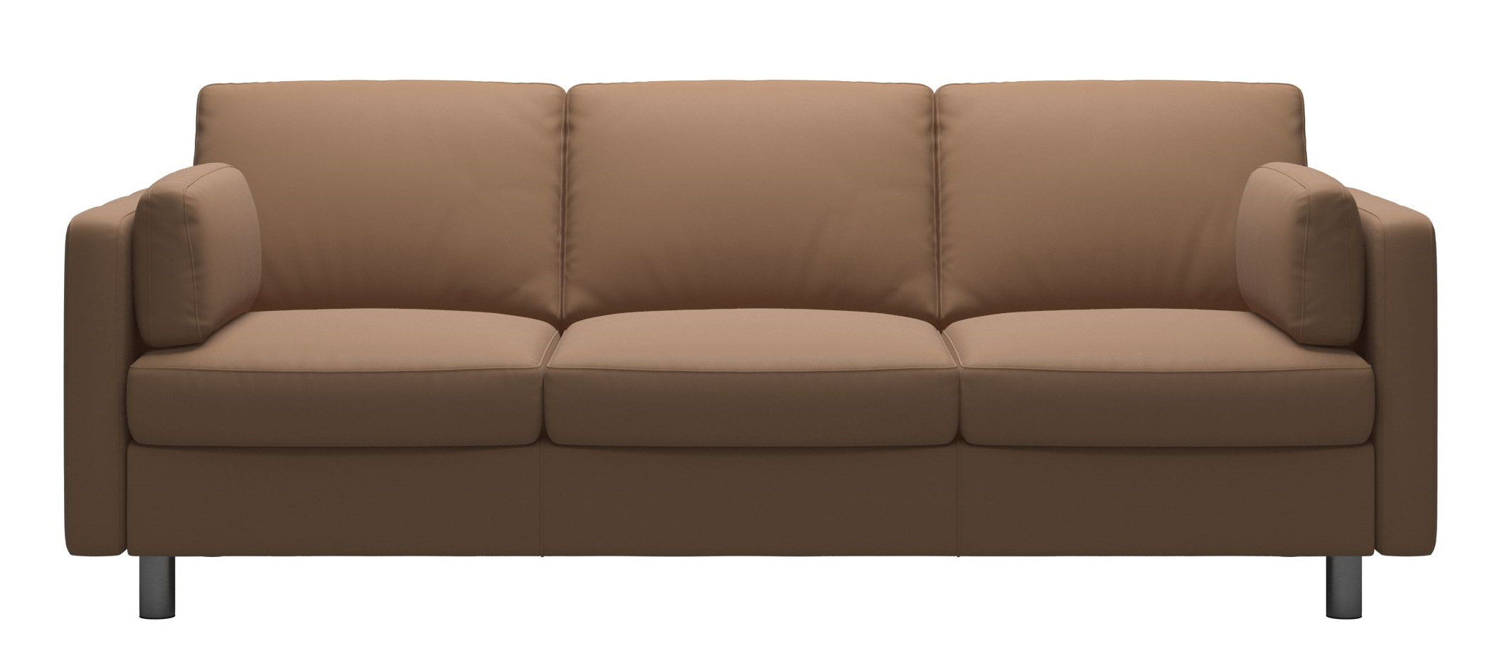 Canapea cu 3 locuri Stressless Emma E600 Classic picioare metalice 11cm piele Batik Latte sensodays imagine noua