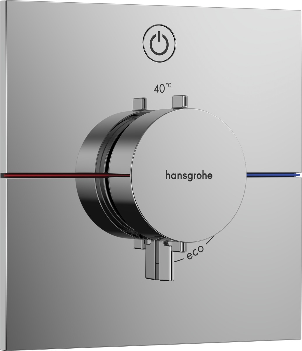 Baterie Dus Termostatata Hansgrohe Showerselect Comfort E On/off Cu Montaj Incastrat Necesita Corp Ingropat Crom ( 31.15571000.HG )