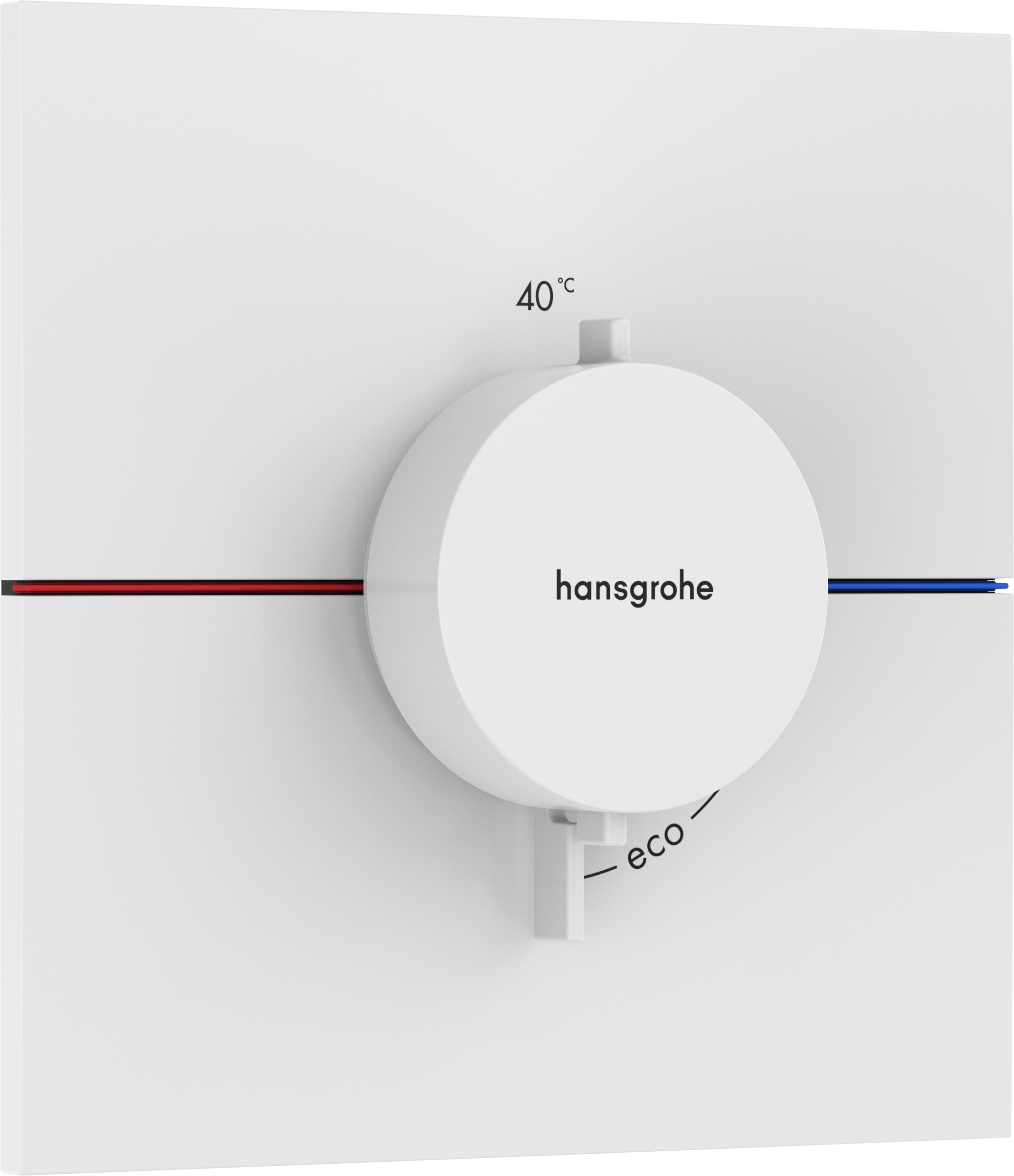 Baterie Dus Termostatata Hansgrohe Showerselect Comfort E Cu Montaj Incastrat Necesita Corp Ingropat Alb Mat ( 31.15574700.HG )
