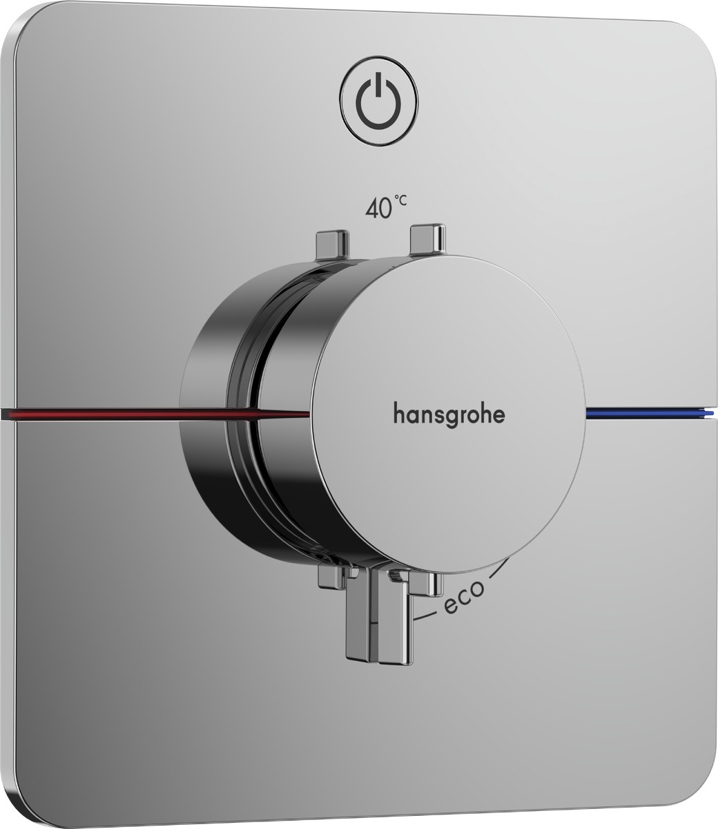 Baterie Dus Termostatata Hansgrohe Showerselect Comfort Q On/off Cu Montaj Incastrat Necesita Corp Ingropat Crom ( 31.15581000.HG )