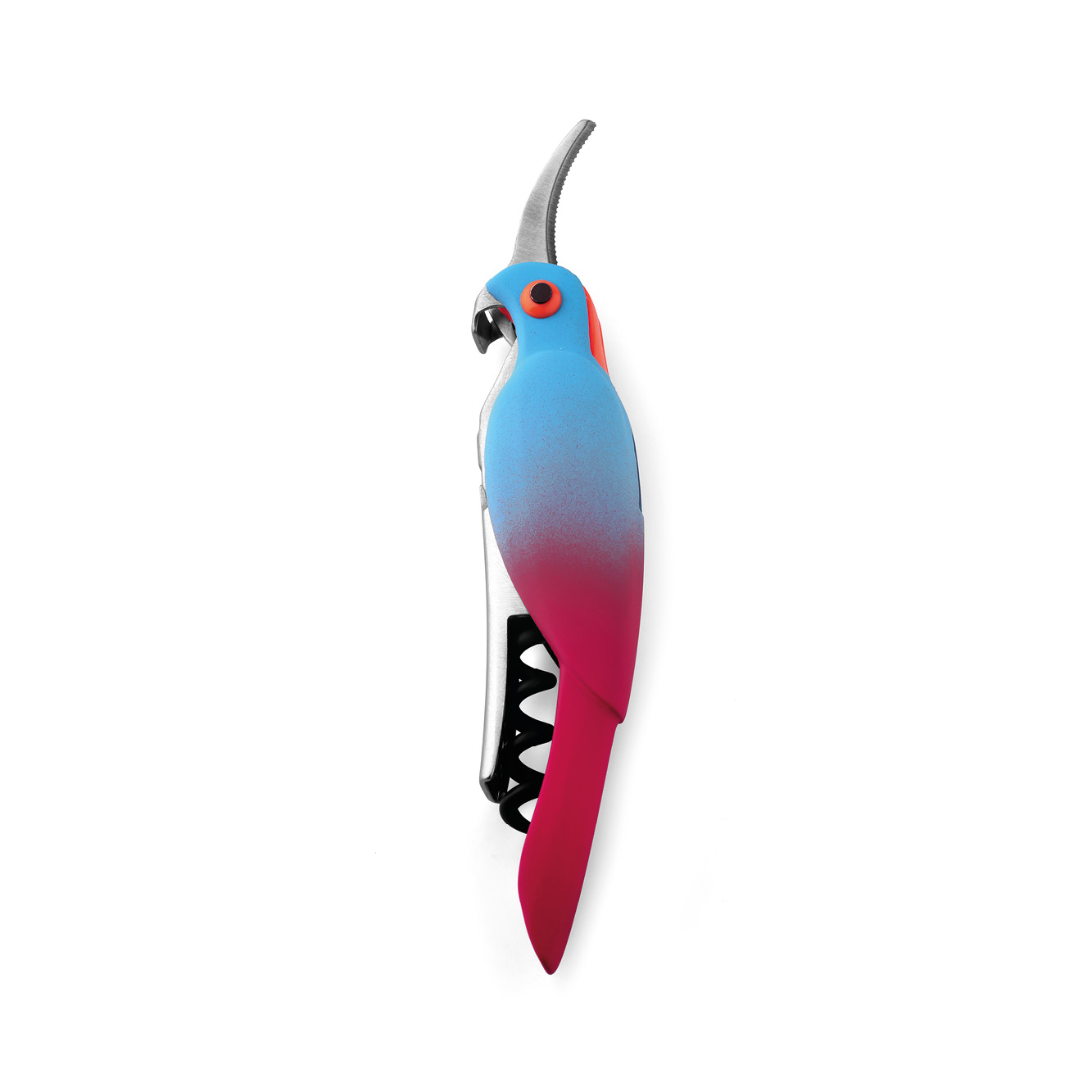 Deschizator de sticle Karl Weis Waiters Macaw rosu-albastru 12.5cm Karl Weis