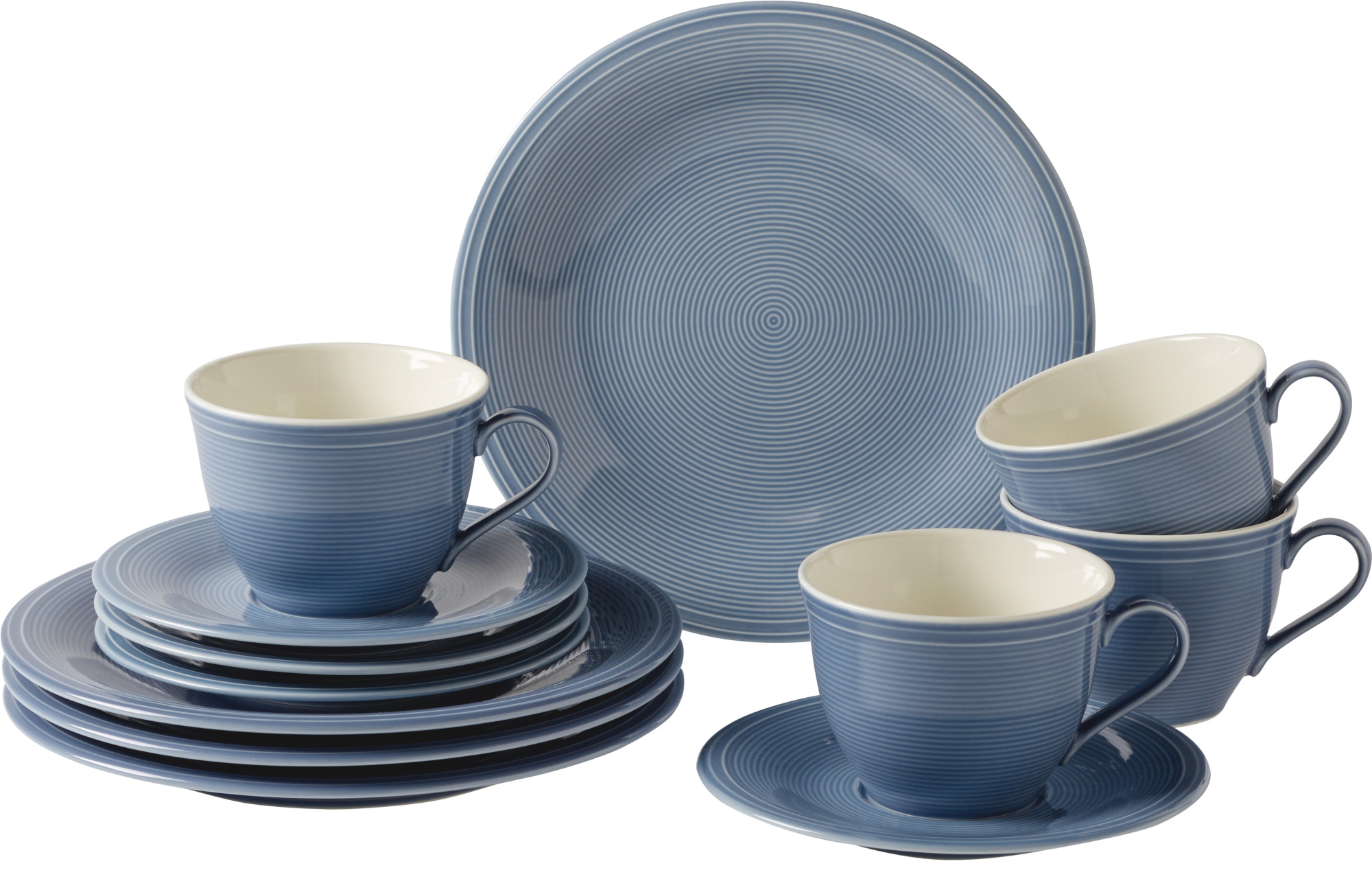 Set servire like. By Villeroy & Boch Color Loop Horizon Coffee 12 piese like. by Villeroy & Boch imagine 2022 by aka-home.ro