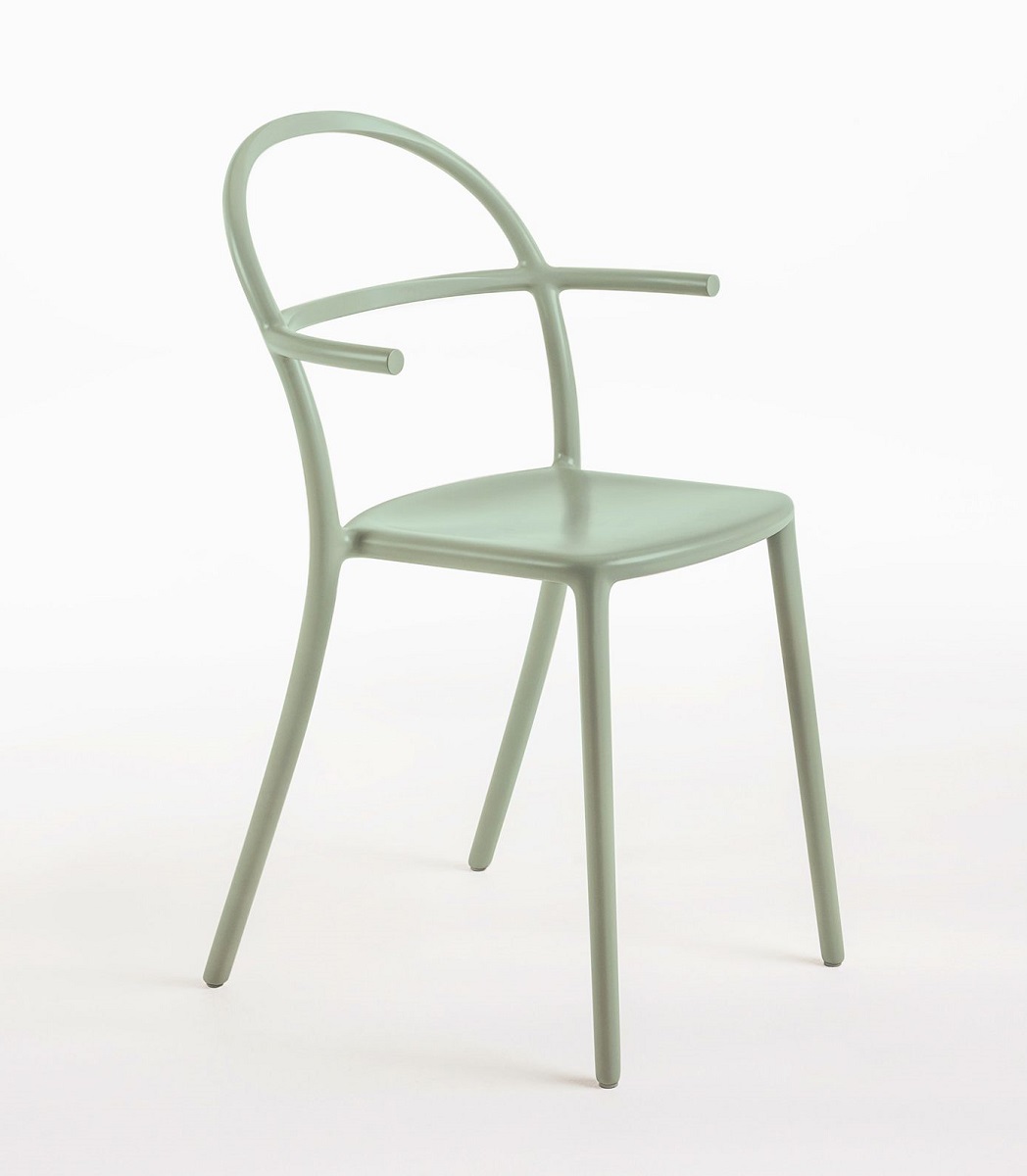 Set 2 scaune Kartell Generic C design Philippe Stark verde mat Living & Dining