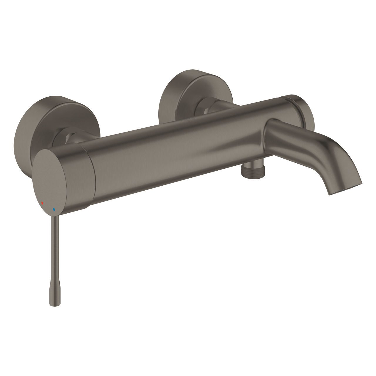 Baterie cada Grohe Essence brushed hard graphite Baie