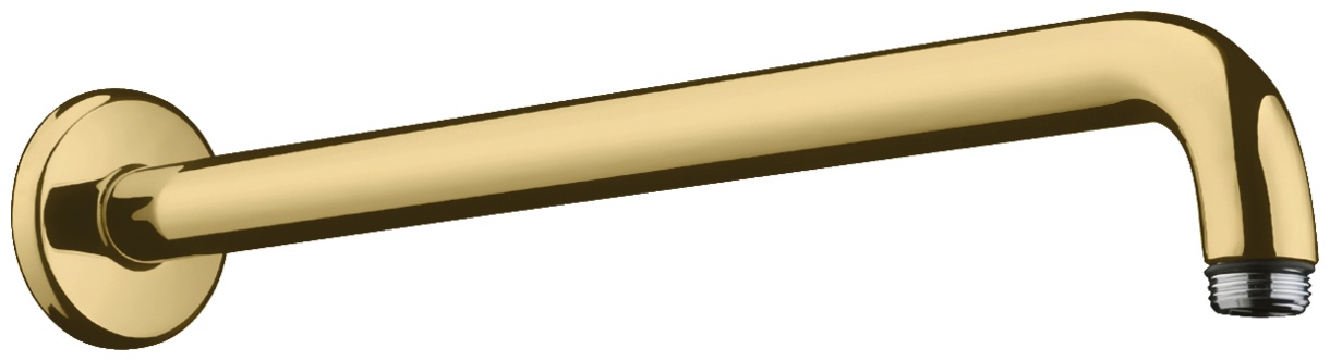 Brat de perete Hansgrohe 389 mm gold optic lustruit Hansgrohe