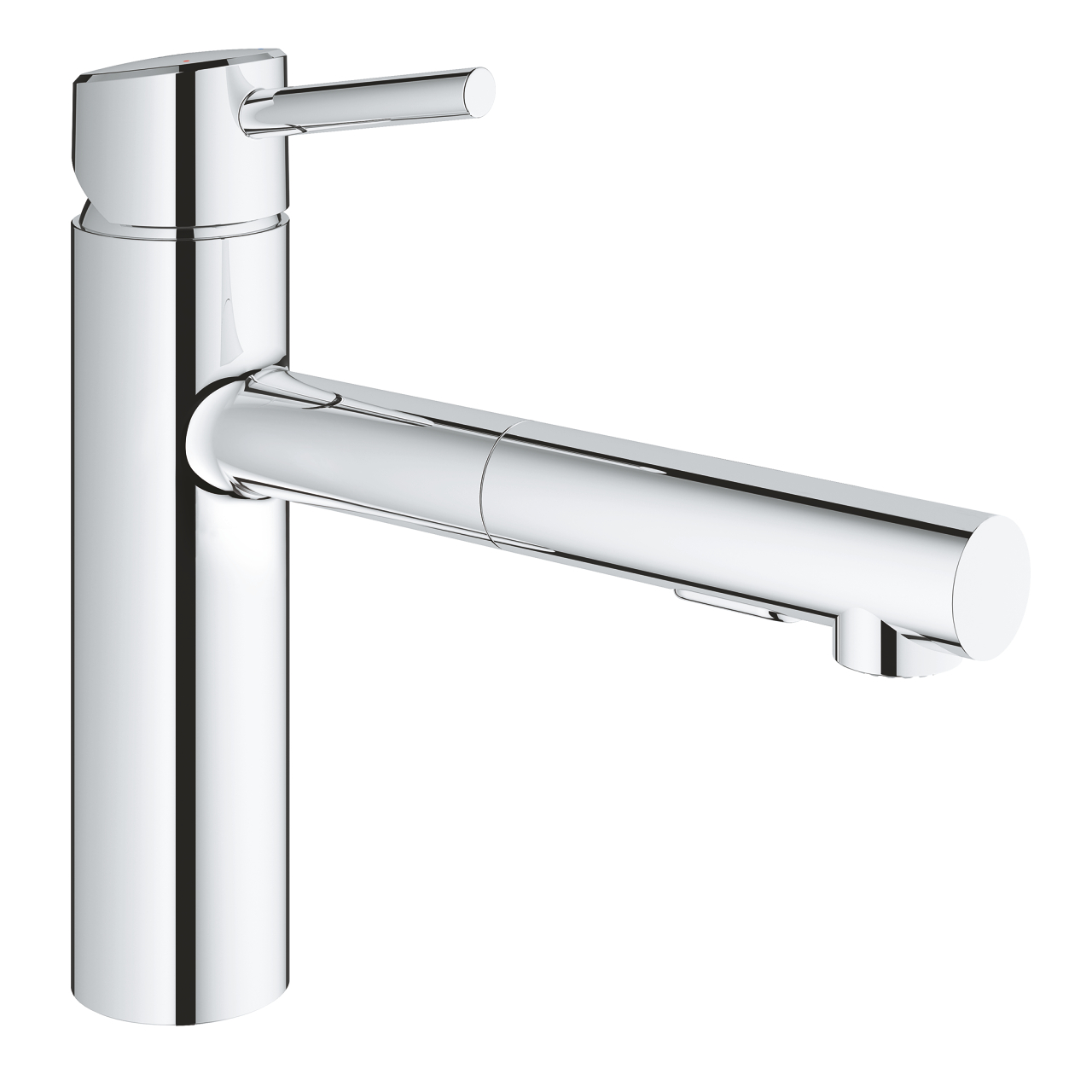 Baterie bucatarie Grohe Concetto cu dus dual spray extractibil crom baterie