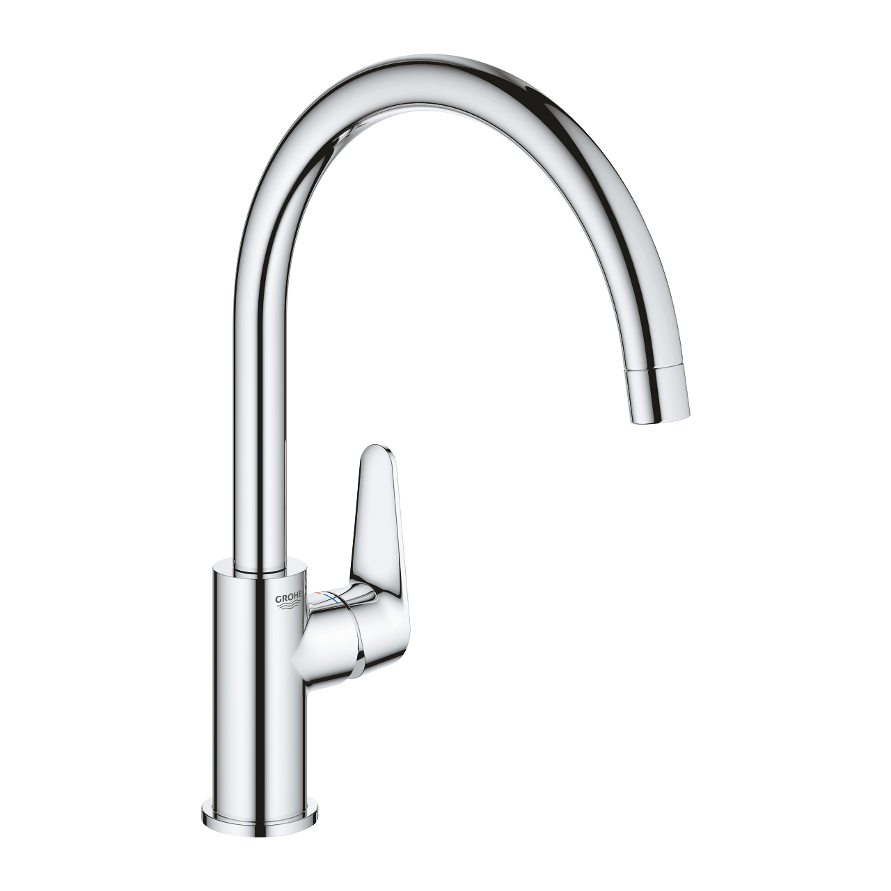Baterie Bucatarie Grohe Baucurve Pipa C Crom