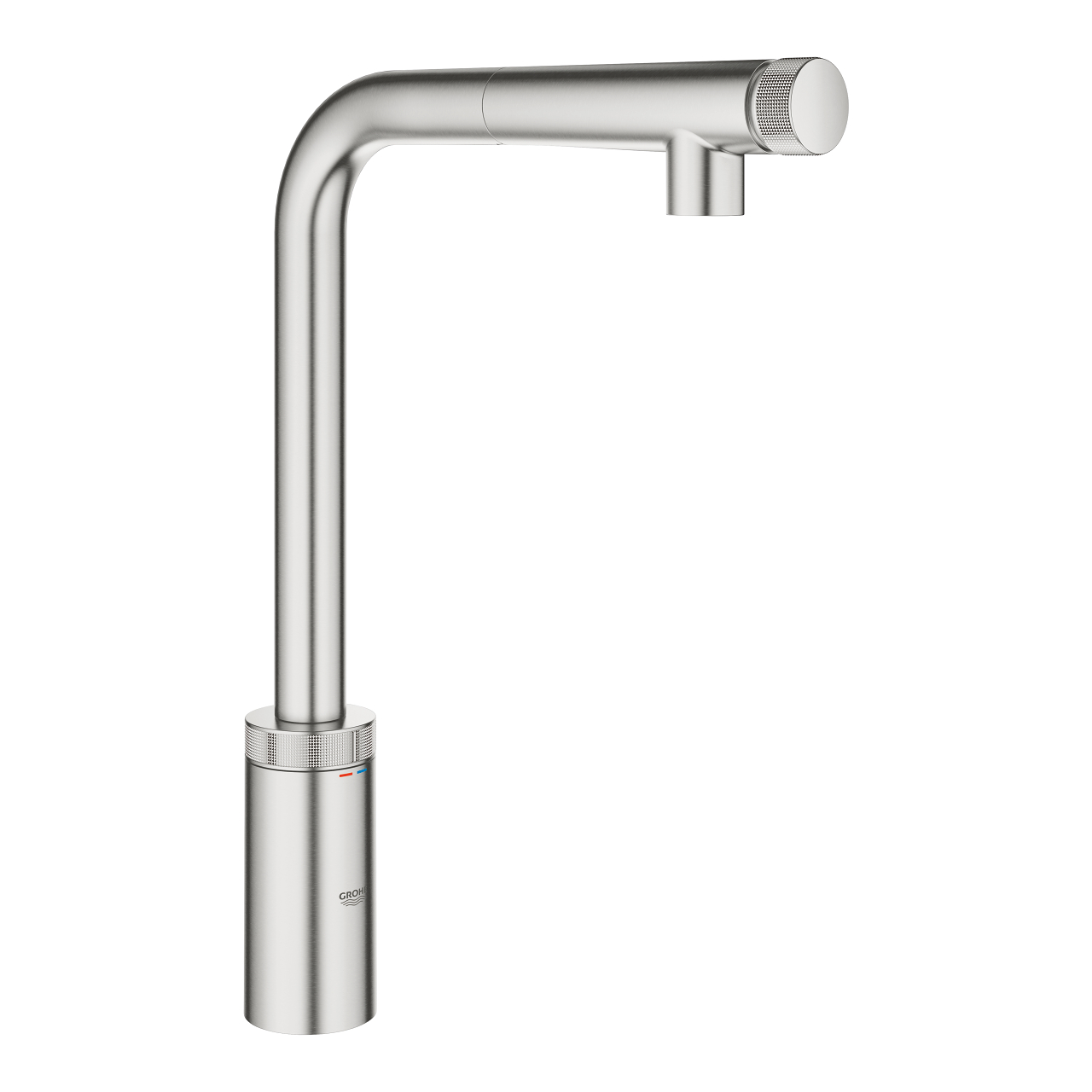 Baterie Bucatarie Grohe Minta Smartcontrol Cu Dus Extractibil Pipa L Supersteel ( 32.g 31613DC0.GHR )
