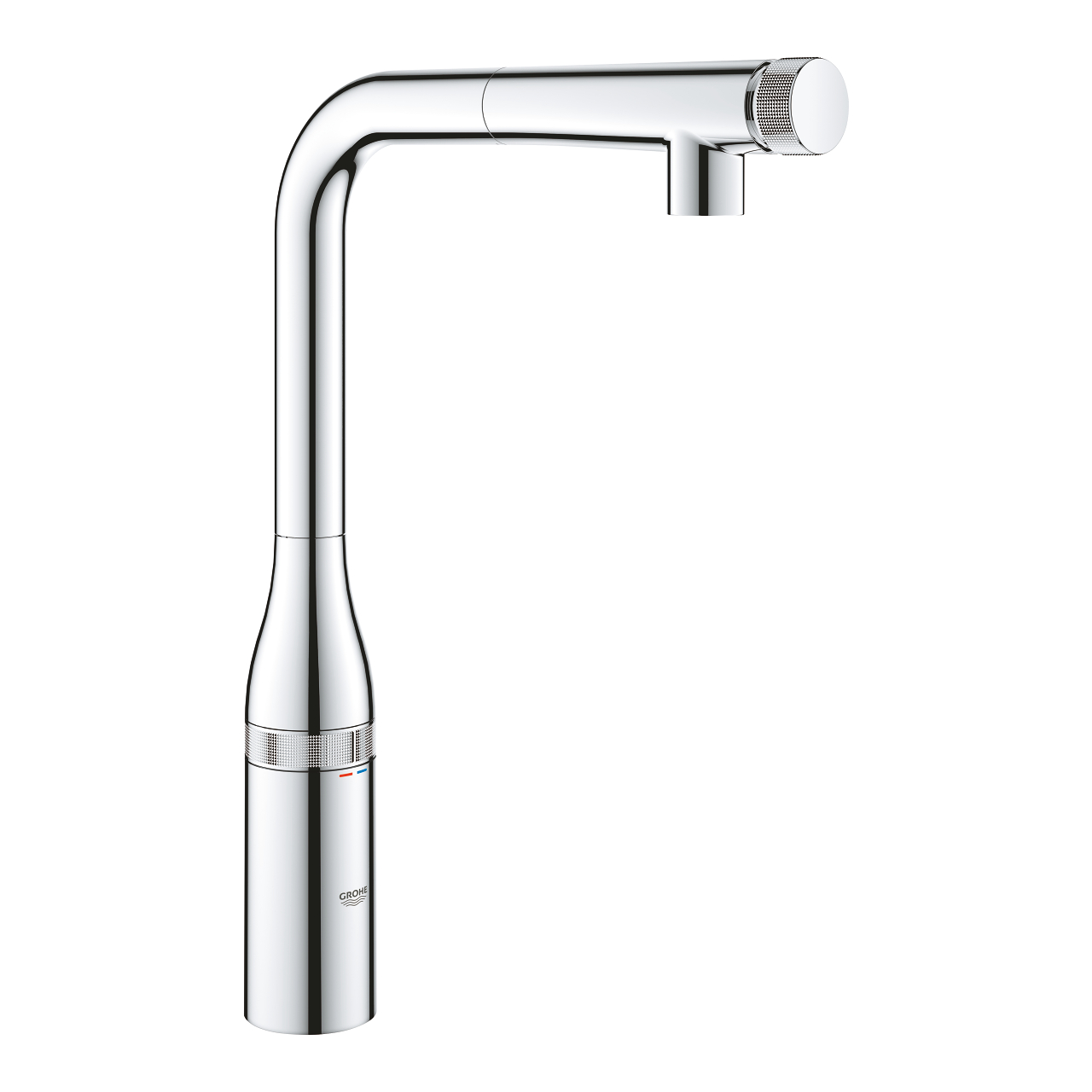 Baterie Bucatarie Grohe Essence Smartcontrol Cu Dus Extractibil Pipa L Crom ( 32.g 31615000.GHR )