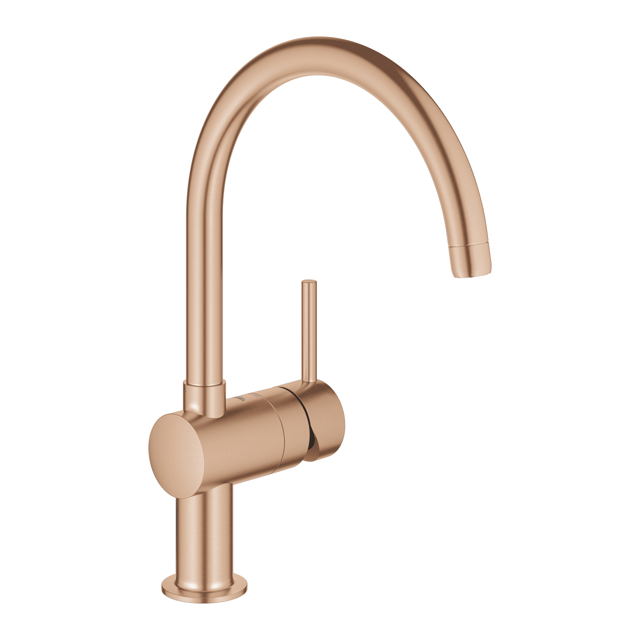 Baterie Bucatarie Grohe Minta Cu Pipa C Brushed Warm Sunset ( 32.g 32917DL0.GHR )
