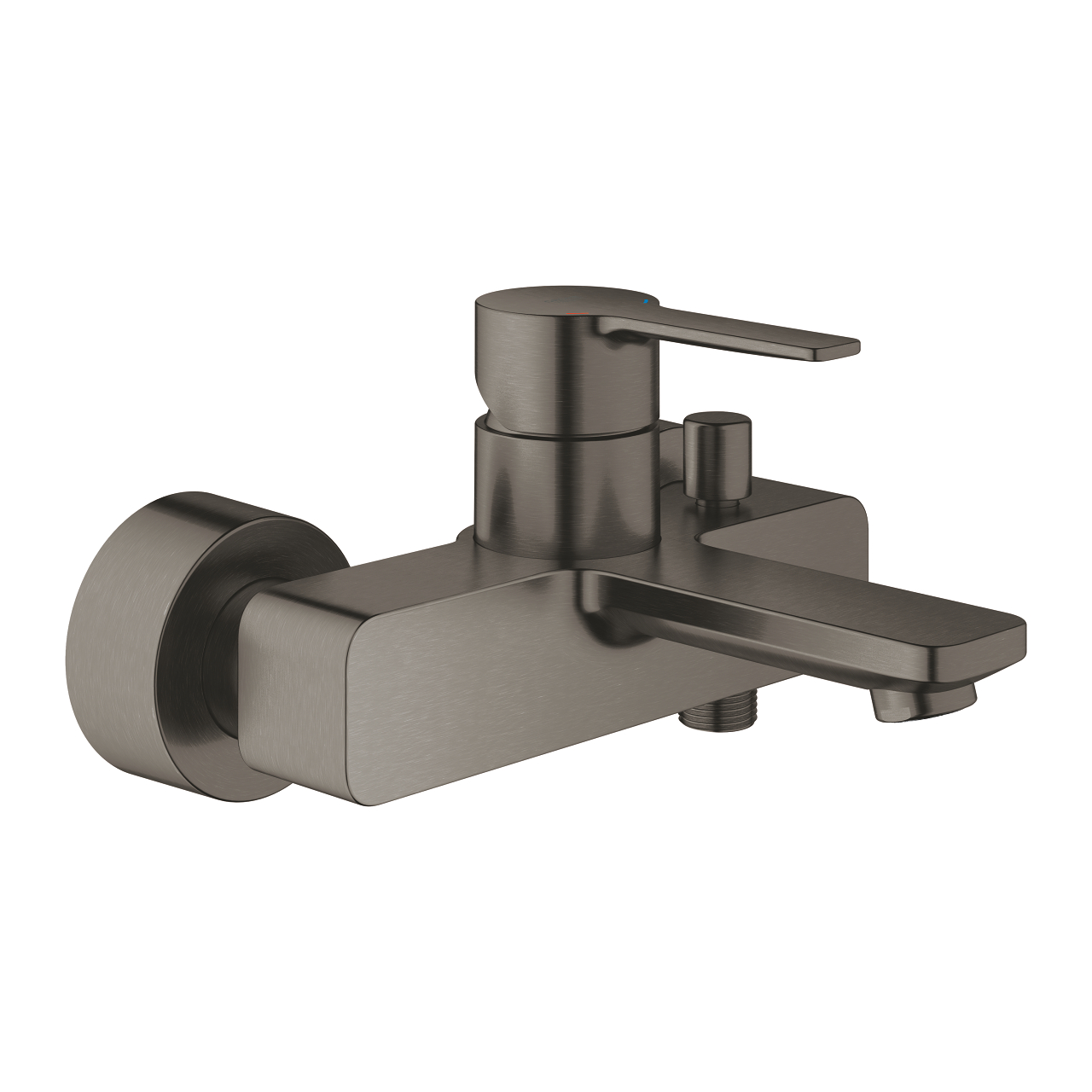 Baterie cada Grohe Lineare brushed hard graphite Baie