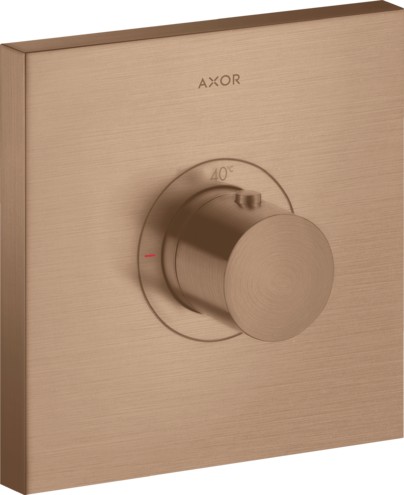 Termostat dus Hansgrohe Axor Shower Select cu montaj incastrat necesita corp ingropat red gold periat AXOR Baie