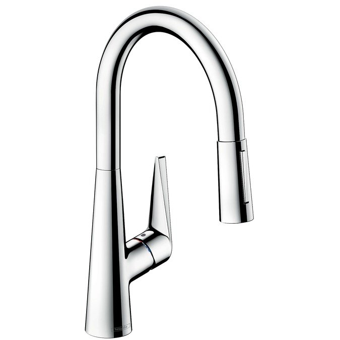 Baterie bucatarie Hansgrohe Talis S 200 dus extractibil Hansgrohe imagine 2022 by aka-home.ro