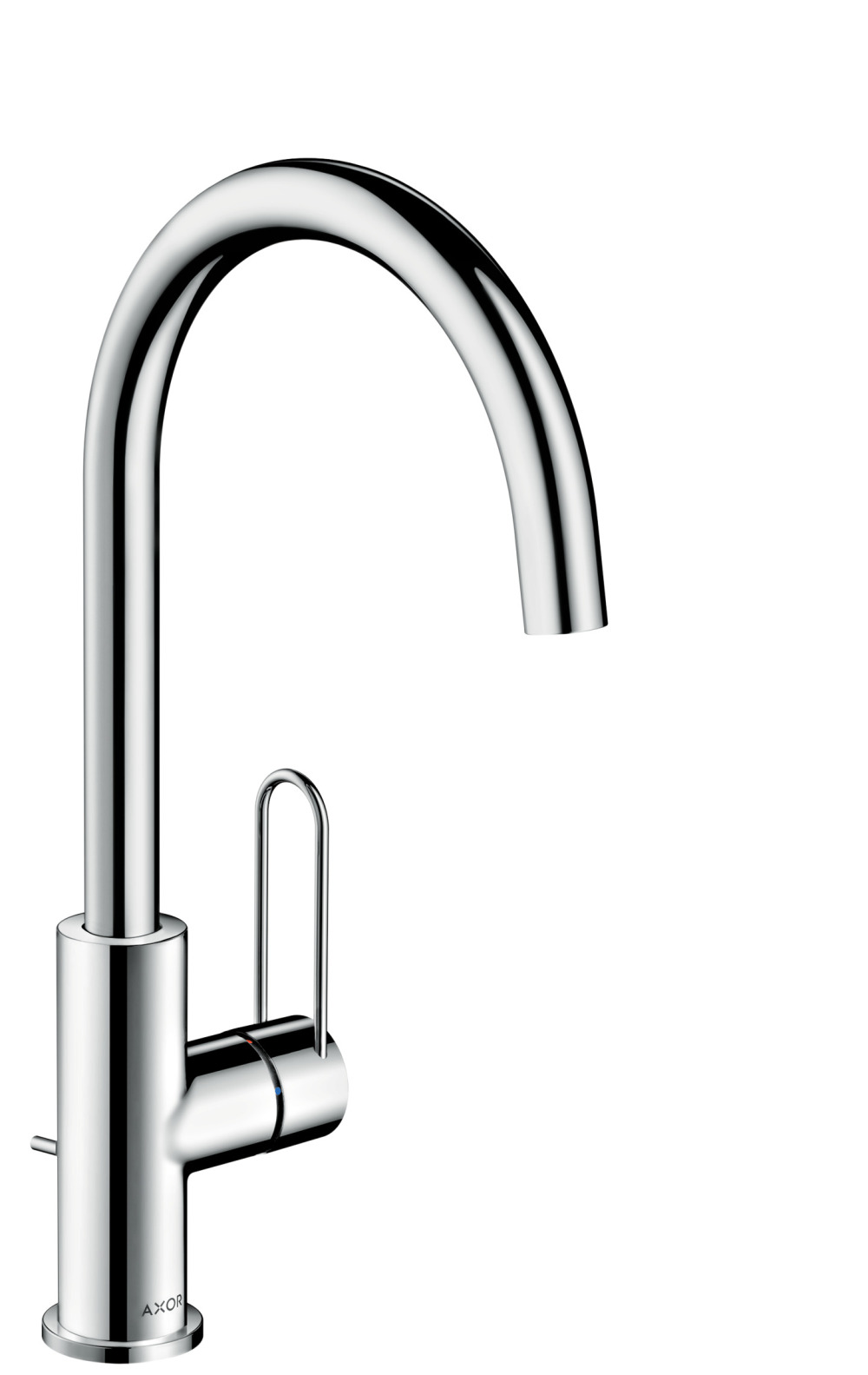 Baterie lavoar Hansgrohe Axor Uno 240 inalta corp 23 8 cm crom