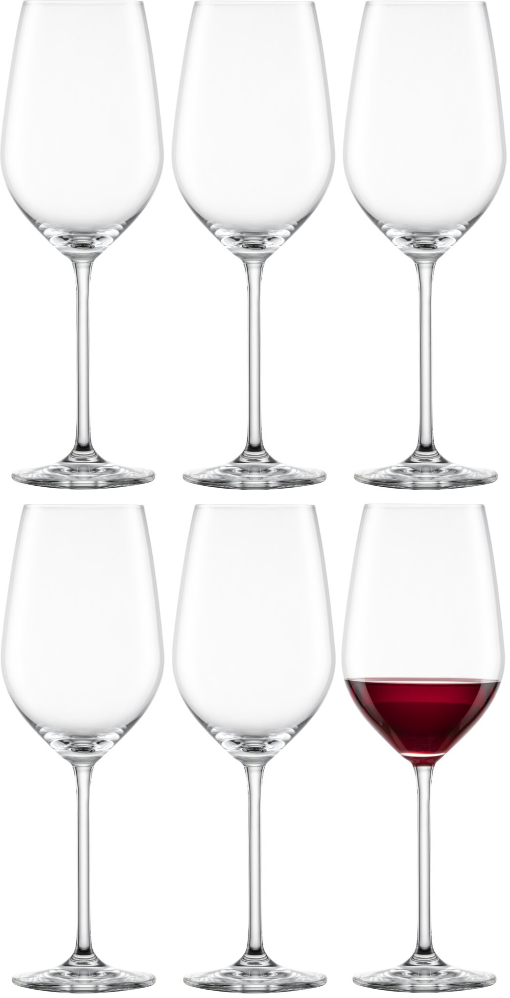Set 6 pahare vin rosu Schott Zwiesel Fortissimo Bordeaux cristal Tritan 650ml 650ml