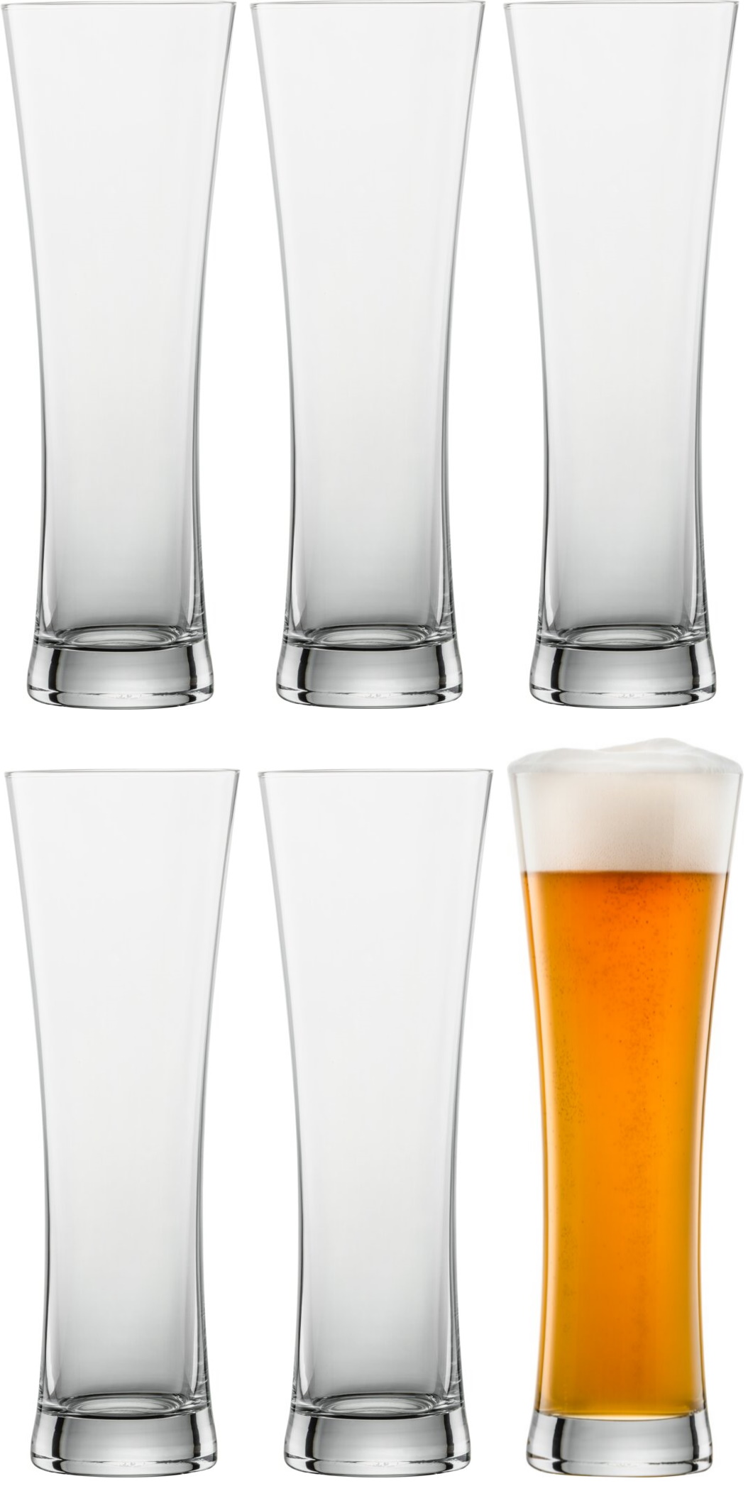 Set 6 pahare bere Schott Zwiesel Beer Basic Wheat Beer cristal Tritan 703ml 703ml