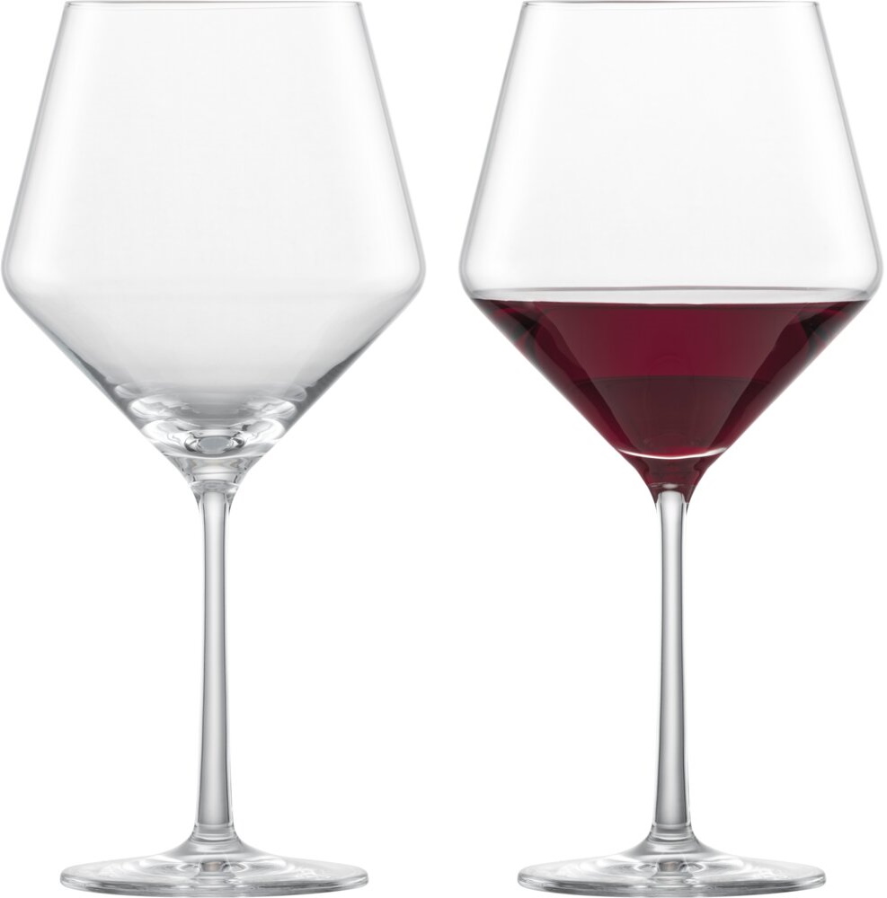 Set 2 pahare vin rosu Zwiesel Glas Pure Burgundy 692ml sensodays pret redus imagine 2022