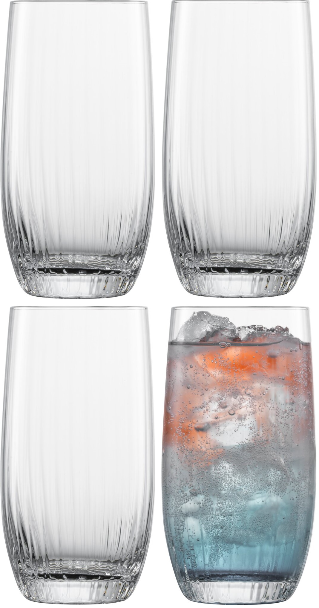 Set 4 pahare Zwiesel Glas Fortune Longdrink cristal Tritan 499ml 499ml