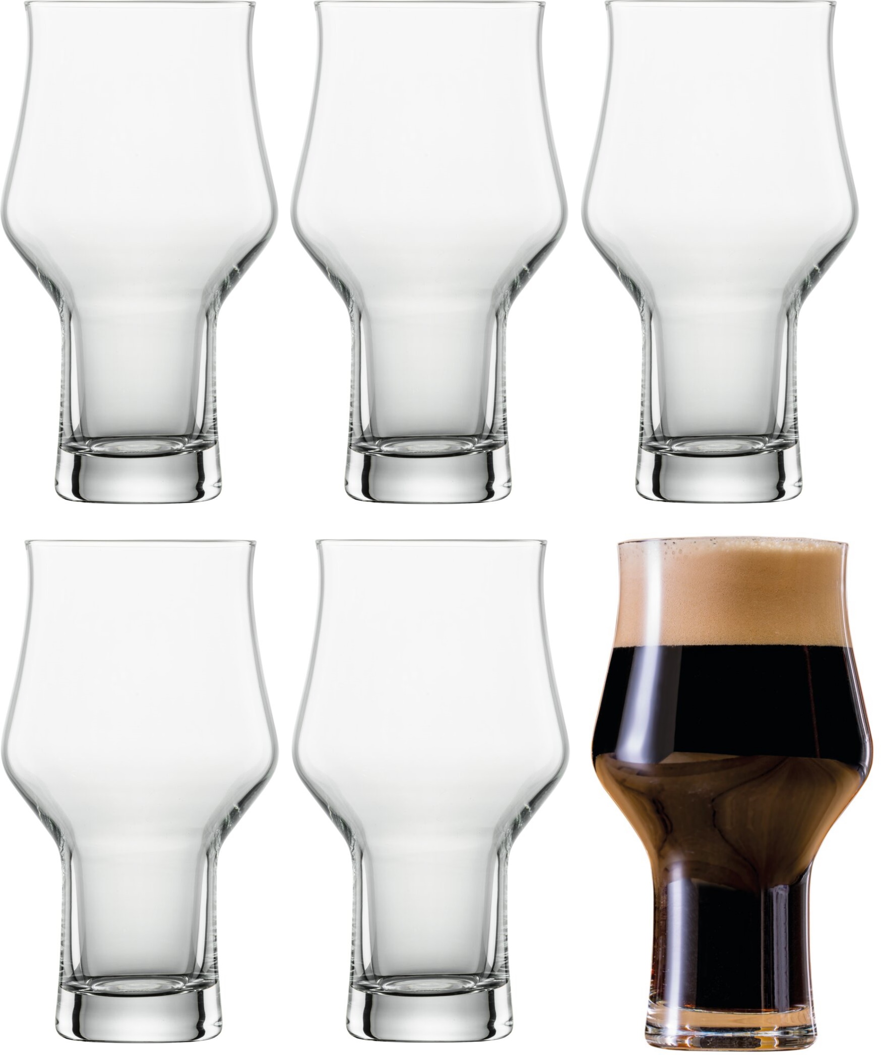 Set 6 pahare bere Schott Zwiesel Beer Basic Craft Stout Beer cristal Tritan 480ml Schott Zwiesel pret redus imagine 2022