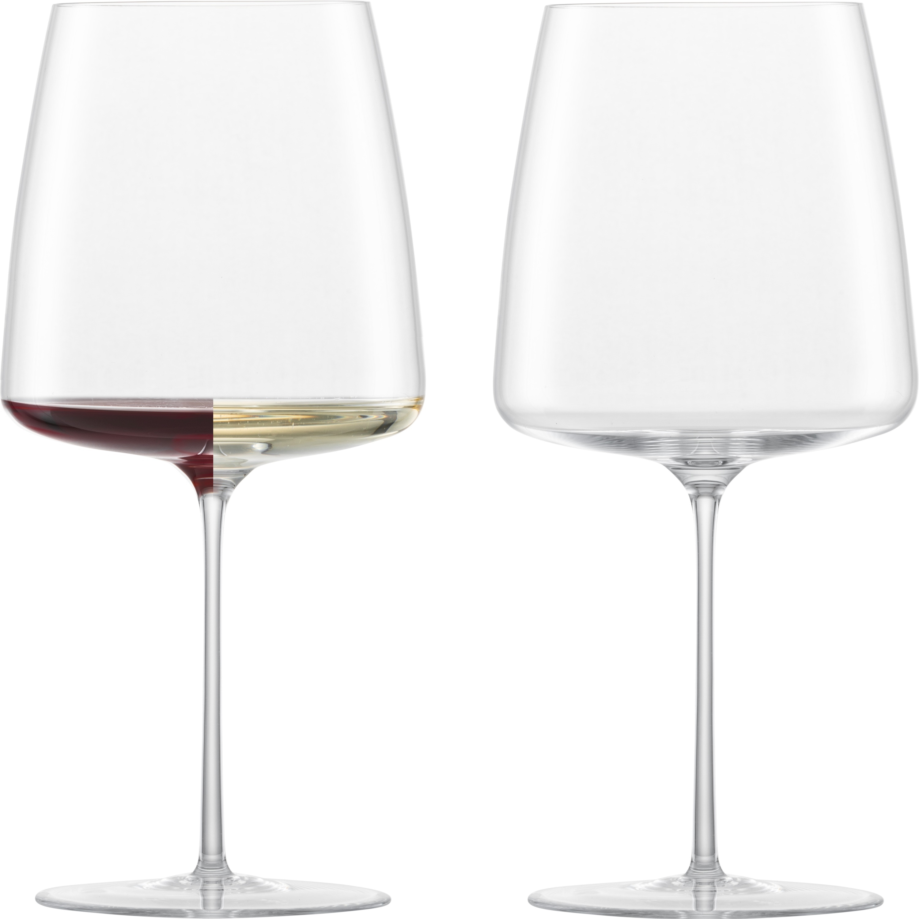 Set 2 pahare vin Zwiesel Glas Simplify Velvety & Sumptuous handmade cristal Tritan 740ml sensodays pret redus imagine 2022
