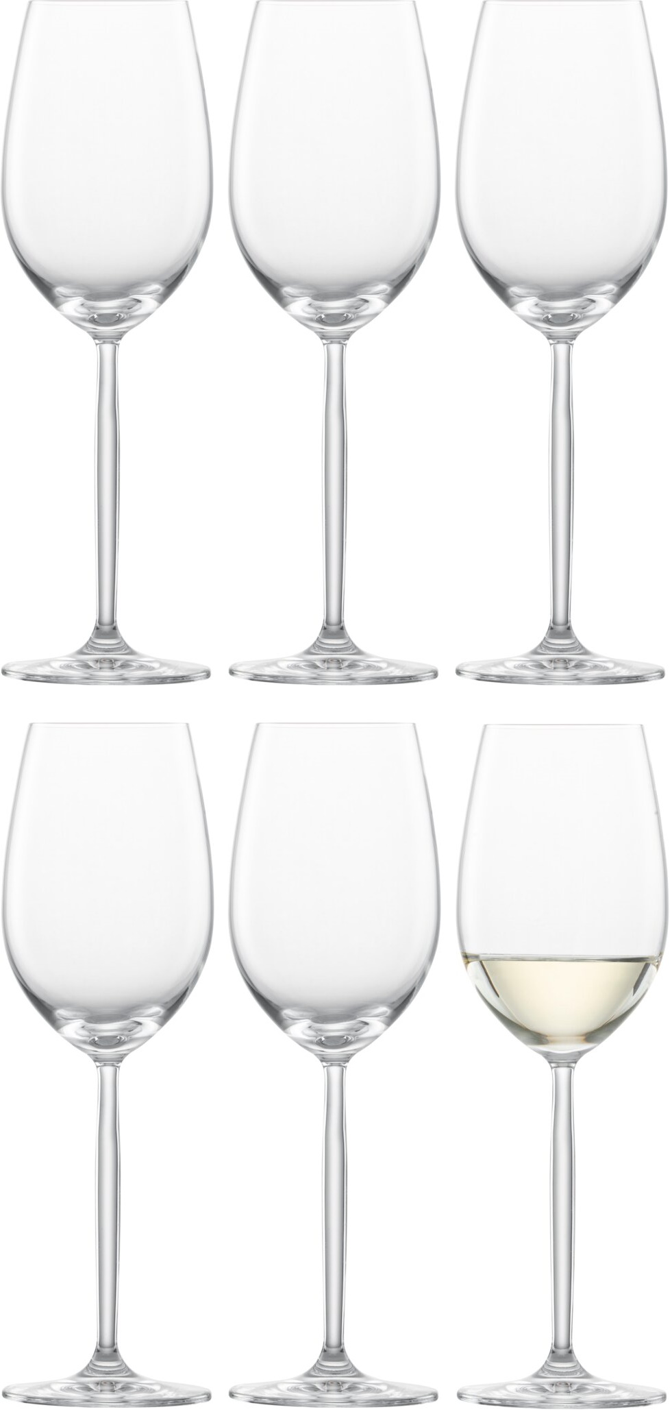 Set 6 pahare vin alb Schott Zwiesel Diva cristal Tritan 302ml Schott Zwiesel