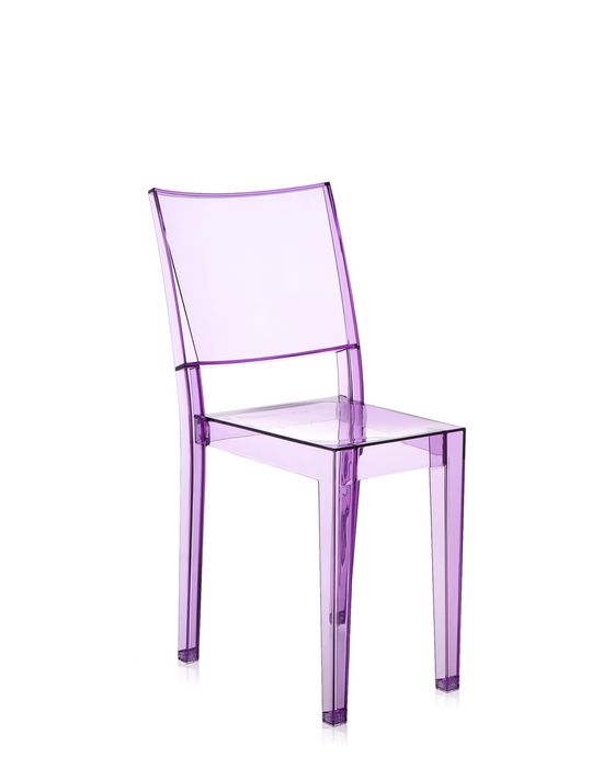 Set 2 scaune Kartell La Marie design Philippe Starck violet transparent Kartell