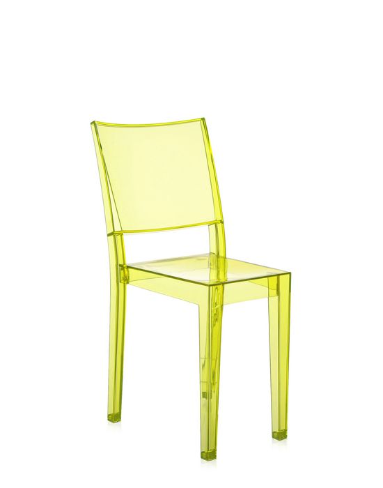 Set 2 scaune Kartell La Marie design Philippe Starck galben pal transparent Kartell