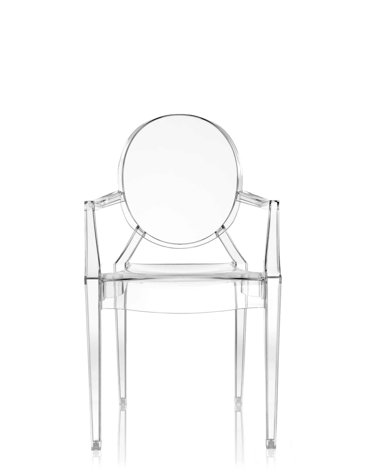 Set 2 scaune Kartell Louis Ghost design Philippe Starck transparent Kartell imagine noua 2022