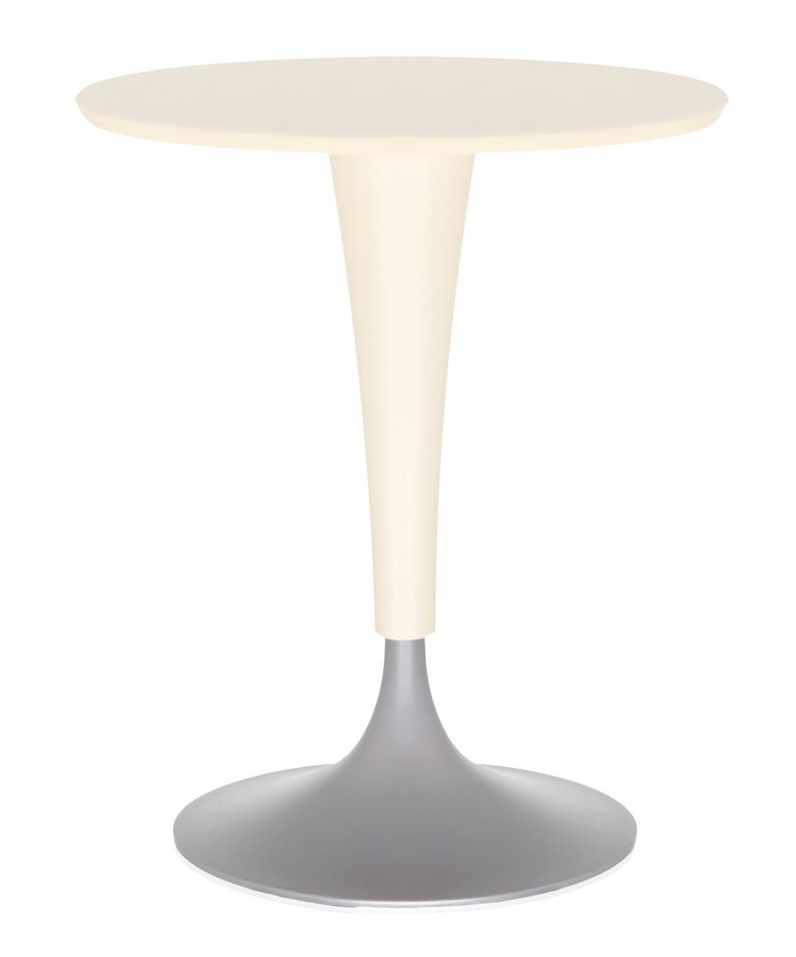 Masa Kartell Dr. NA design Philippe Starck d60cm h73cm alb Living & Dining
