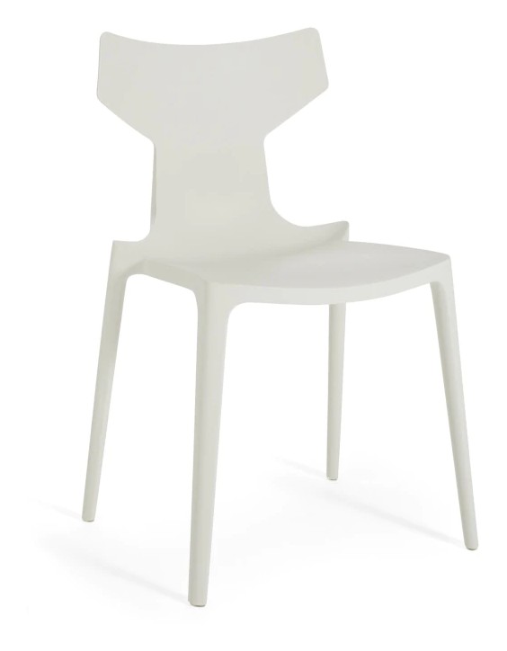 Scaun Kartell Re-Chair design Antonio Citterio alb Kartell
