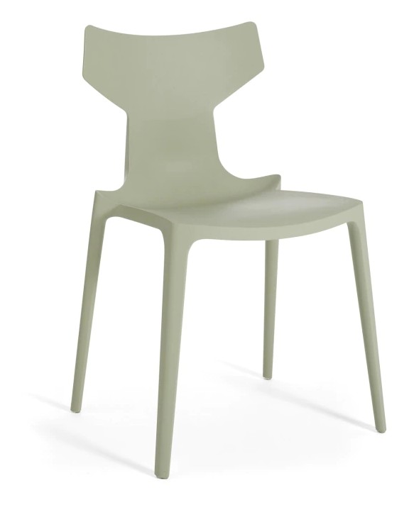 Set 2 scaune Kartell Re-Chair design Antonio Citterio verde Kartell imagine noua 2022