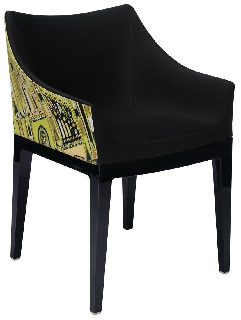 Scaun Kartell Madame design Philippe Starck gri-negru design