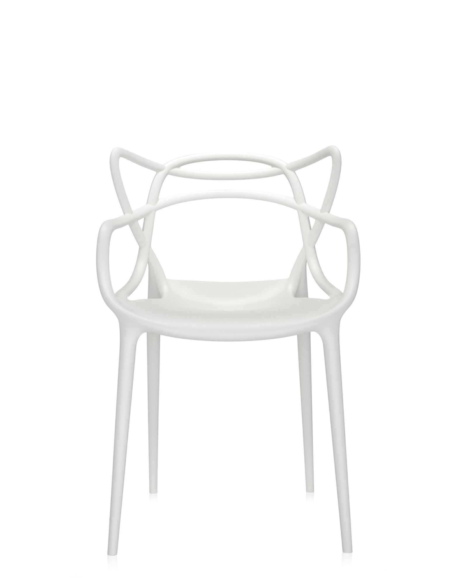 Set 2 scaune Kartell Masters design Philippe Starck & Eugeni Quitllet alb Kartell imagine noua 2022
