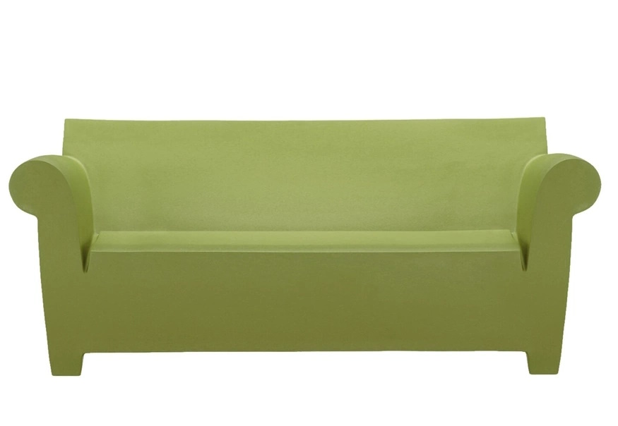 Canapea Kartell Bubble Club cu doua locuri design Philippe Starck 195cm verde 195cm