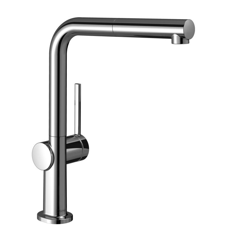 Baterie bucatarie Hansgrohe Talis M54 270 crom dus extractibil si sBox Hansgrohe