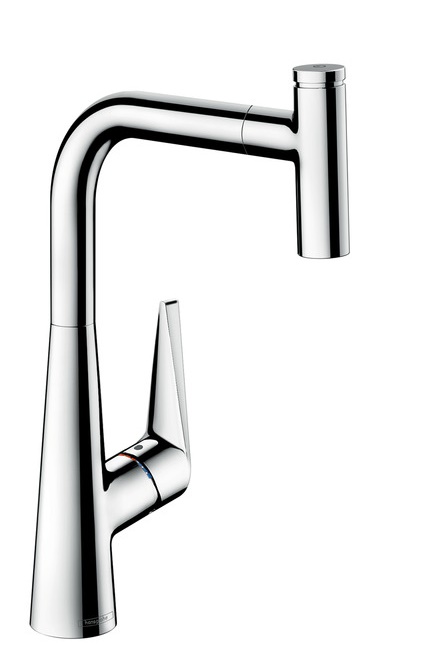 Baterie bucatarie Hansgrohe M5115-H300 ComfortZone 300 dus extractibil crom