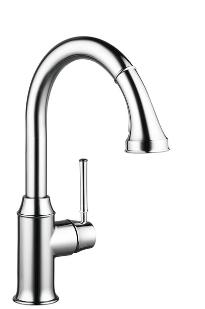 Baterie bucatarie Hansgrohe M5316-H240 ComfortZone 240 dus extractibil cu doua tipuri de jet crom Hansgrohe imagine 2022 by aka-home.ro