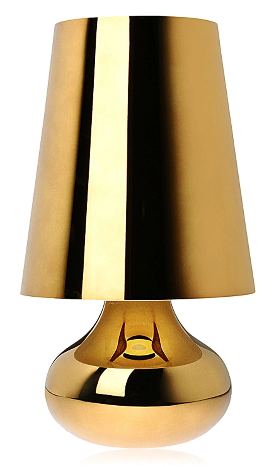 Veioza Kartell Cindy design Ferruccio Laviani d23.6cm h42cm auriu inchis auriu