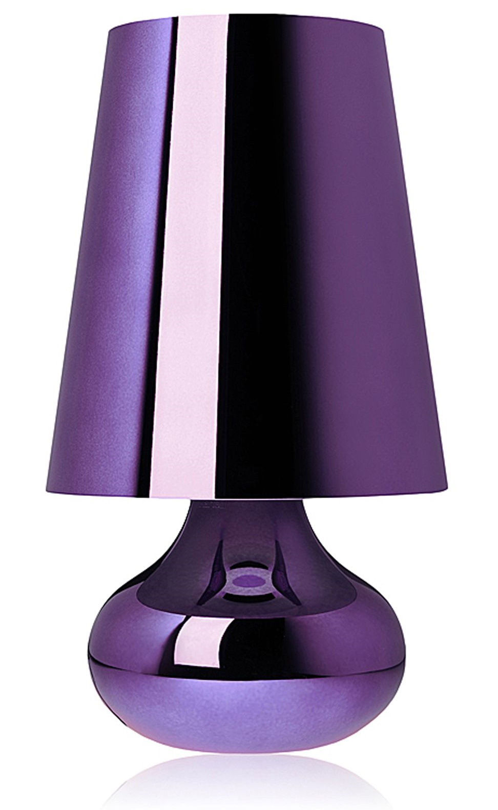 Veioza Kartell Cindy design Ferruccio Laviani d23.6cm h42cm violet Kartell imagine 2022 by aka-home.ro