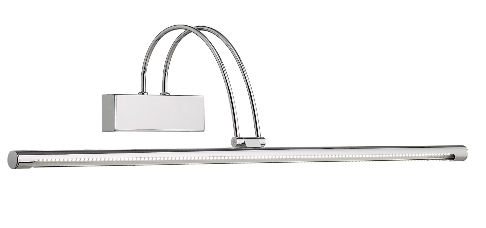 Aplica perete Ideal Lux Bow AP D76 LED 8W 76x18cm IP20 crom Ideal Lux