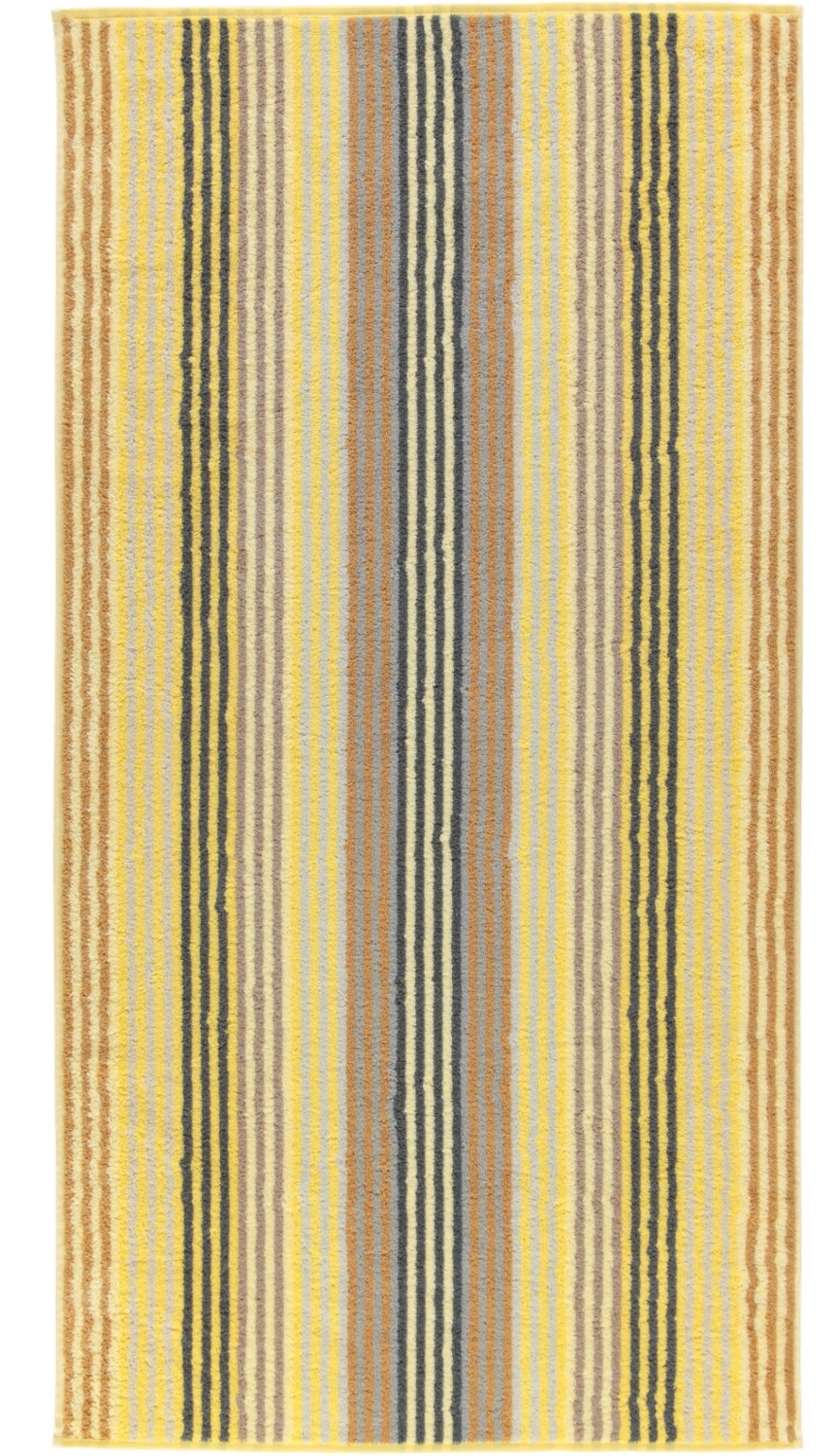 Prosop baie Cawo Unique Stripes 70×140 cm citrine