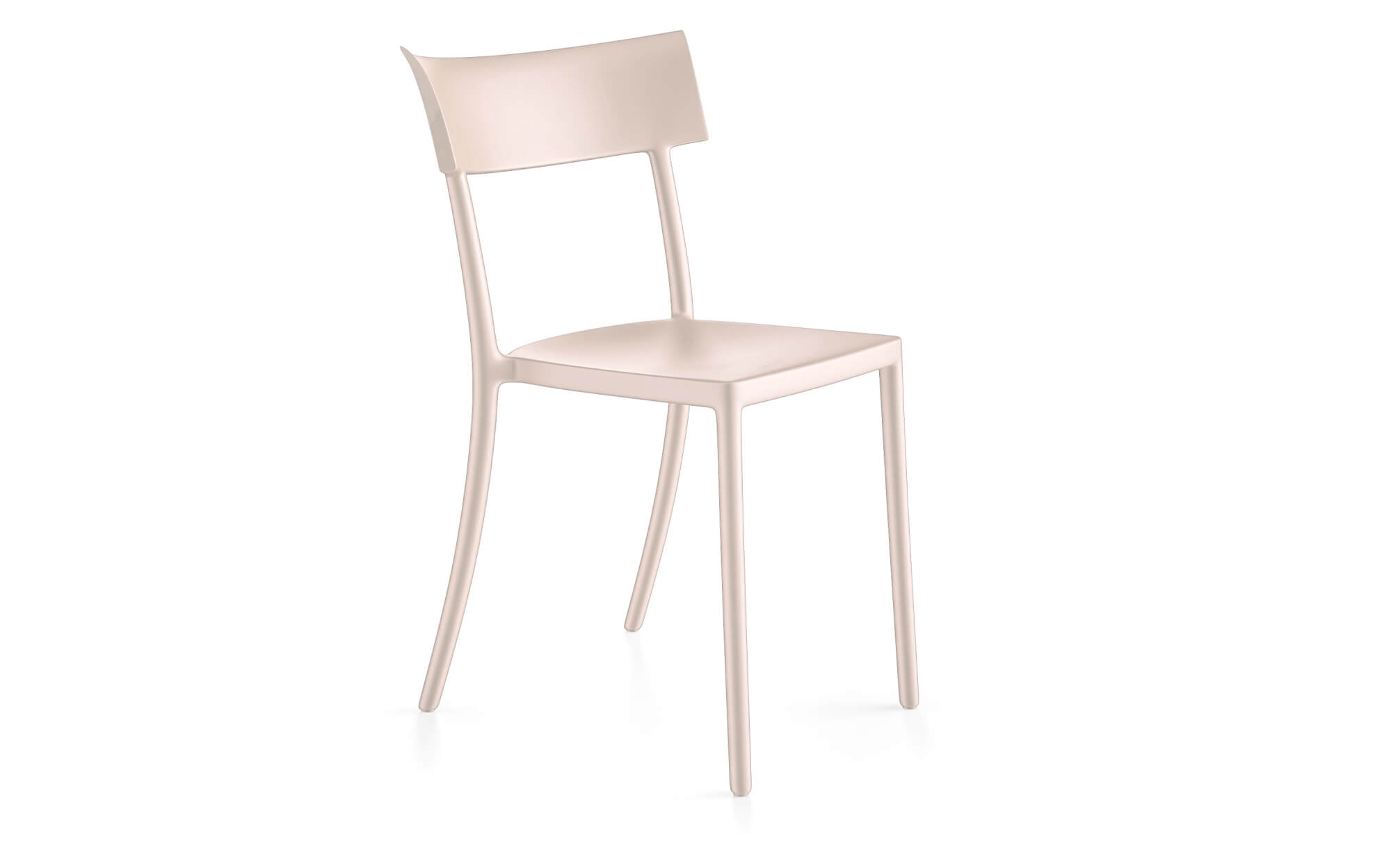 Set 2 scaune Kartell Catwalk design Philippe Starck roz Kartell