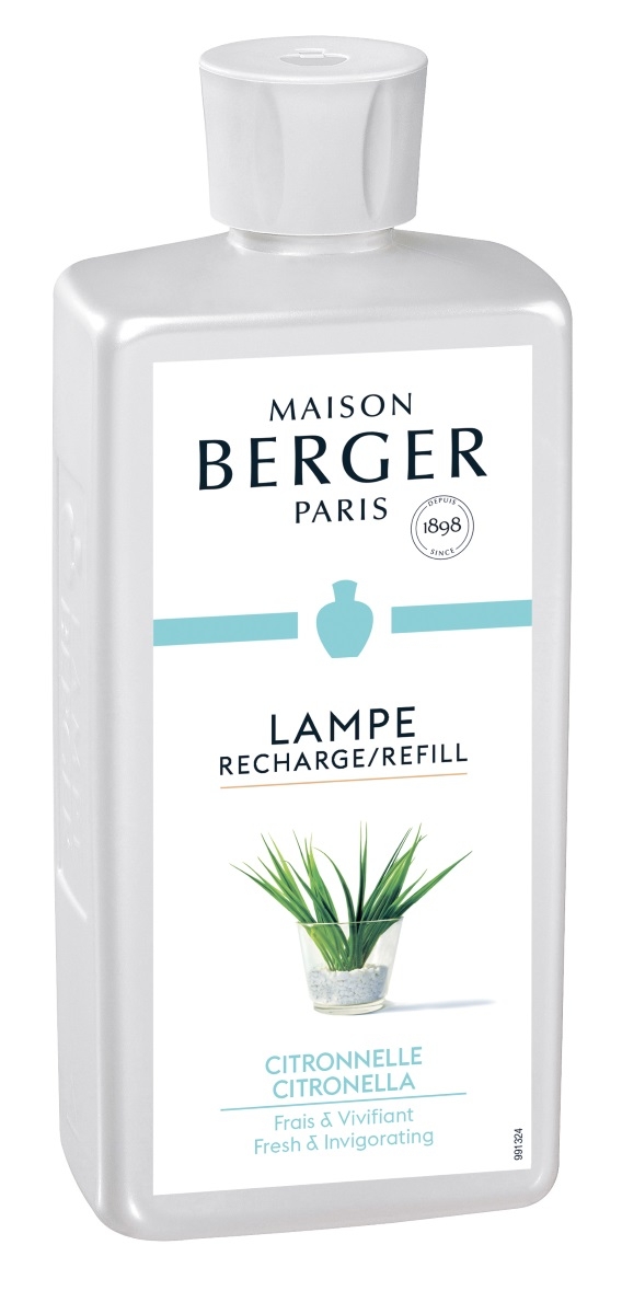 Parfum pentru lampa catalitica Berger Citronnelle 500ml Maison Berger imagine noua 2022