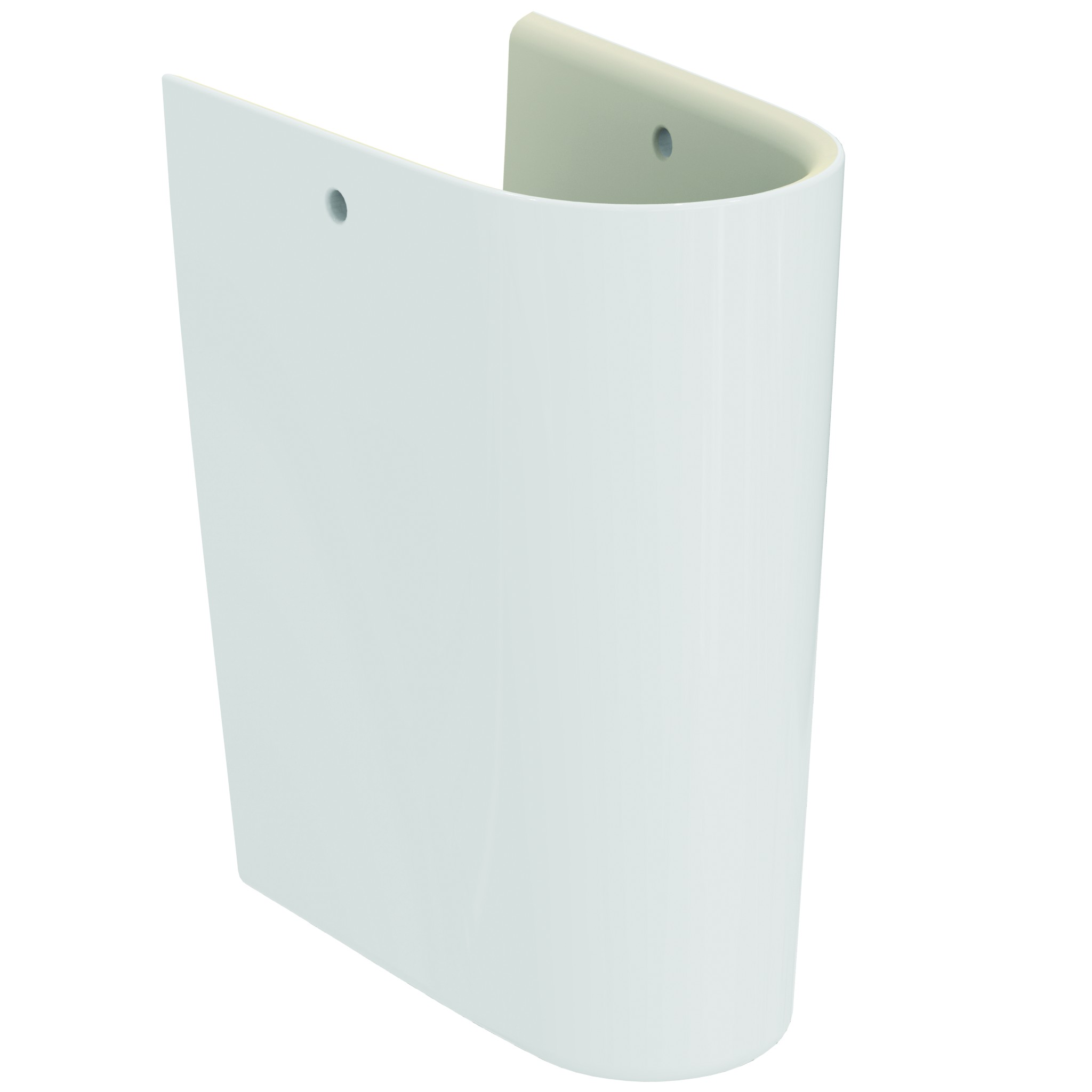 Semipicior mic pentru lavoar Ideal Standard Connect Air Cube 40cm/Curve 45cm Ideal Standard imagine bricosteel.ro