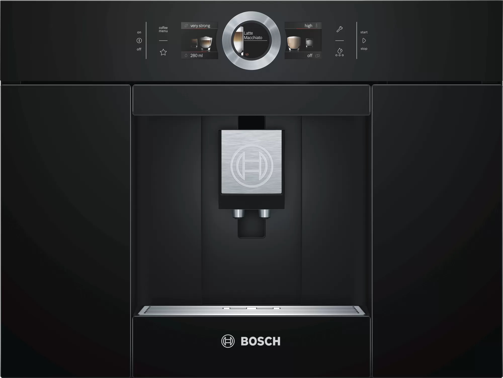 Espressor automat incorporabil Bosch CTL636EB6 Home Connect 19 bari rasnita ceramica SensoFlow negru BOSCH imagine reduss.ro 2022