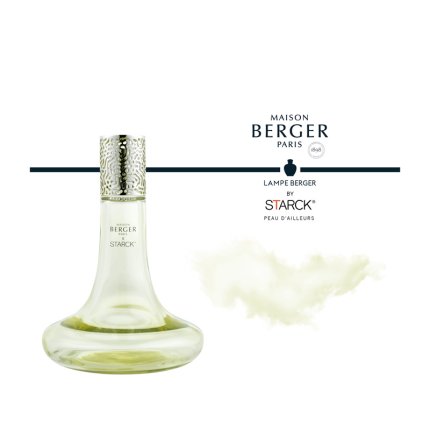 Set lampa catalitica Berger Starck Verte cu parfum Peau d'Ailleurs