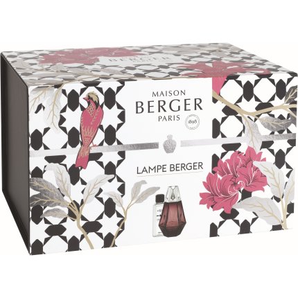 Set Berger lampa catalitica Berger Prisme Grenat cu parfum Terre Sauvage