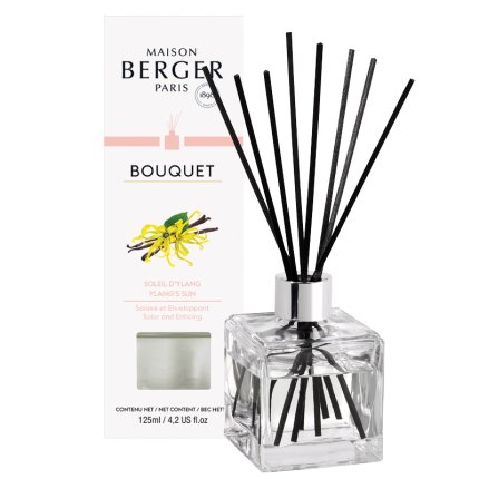 Difuzor parfum camera Berger Bouquet Parfume Cube Soleil d'Ylang 125ml